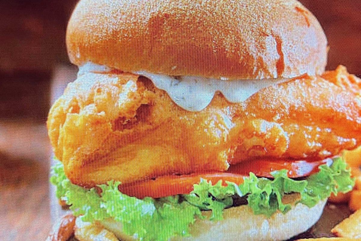 Crispy Beer Battered Fish Sandwich