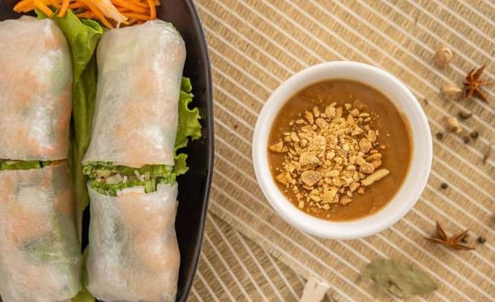 A4 Shrimp Salad Rolls 越式鲜虾沙拉卷 (2 pcs)