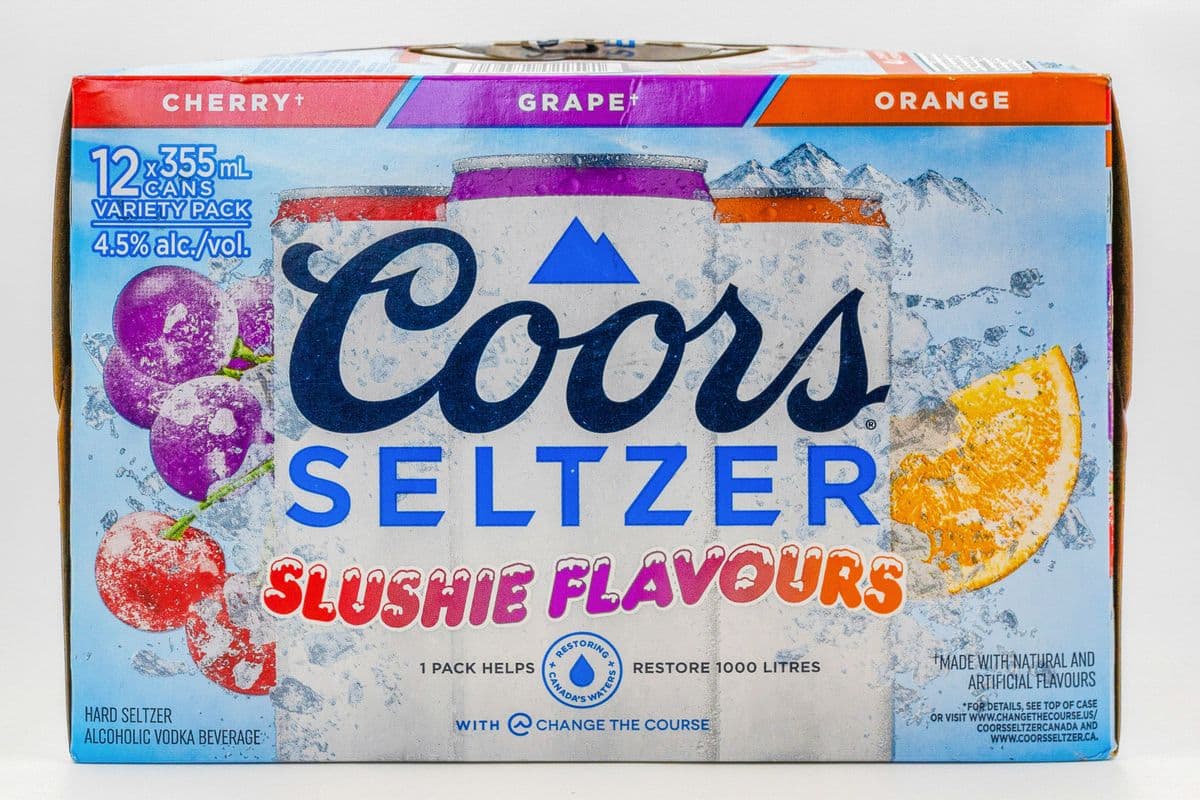 Coors Seltzer Slushie Mixer (1 x 12pk-355ml Can)