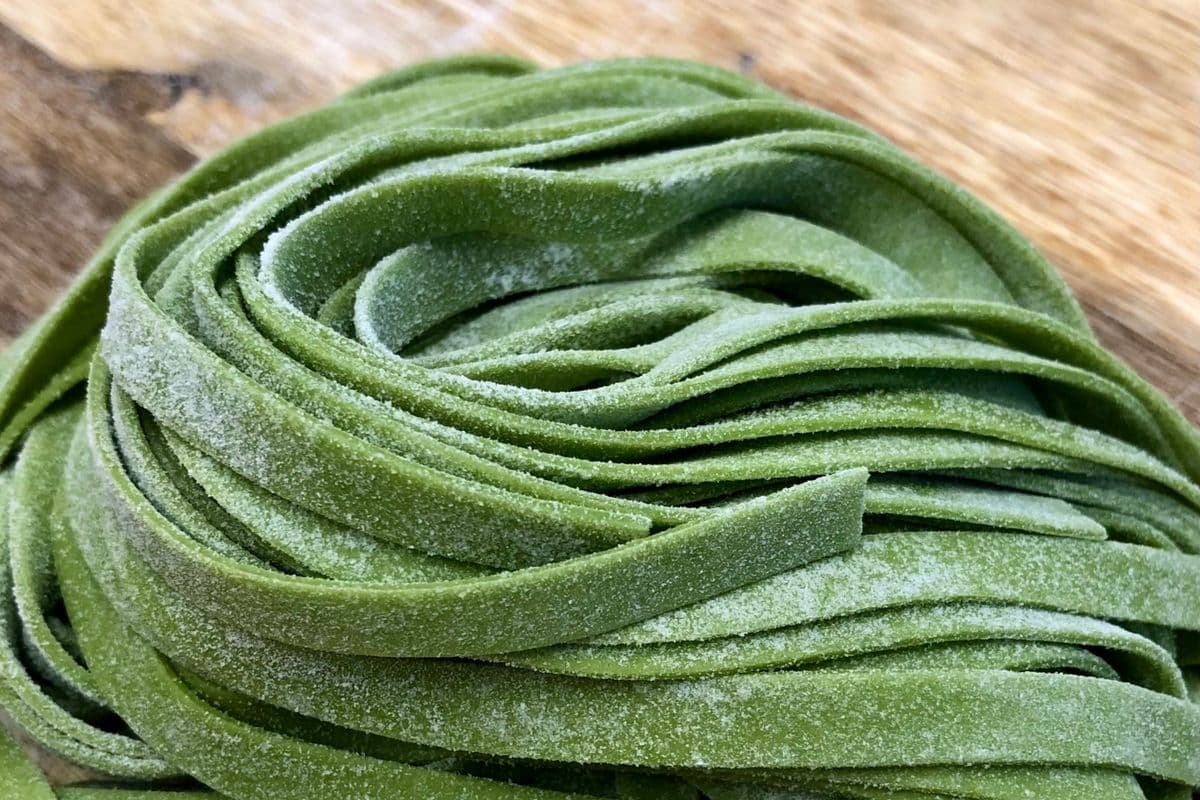 Spinach Fettuccine