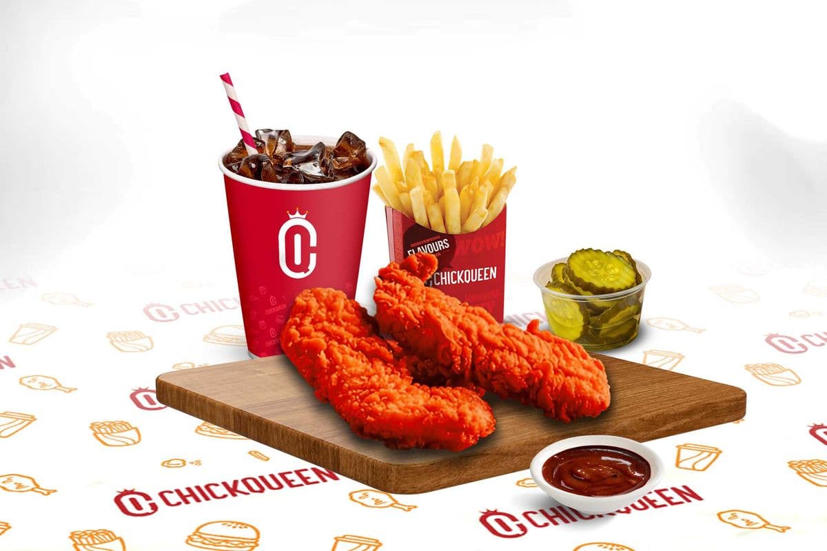 2 Pcs Nashville Chicken Tenders (Fries & Drink)
