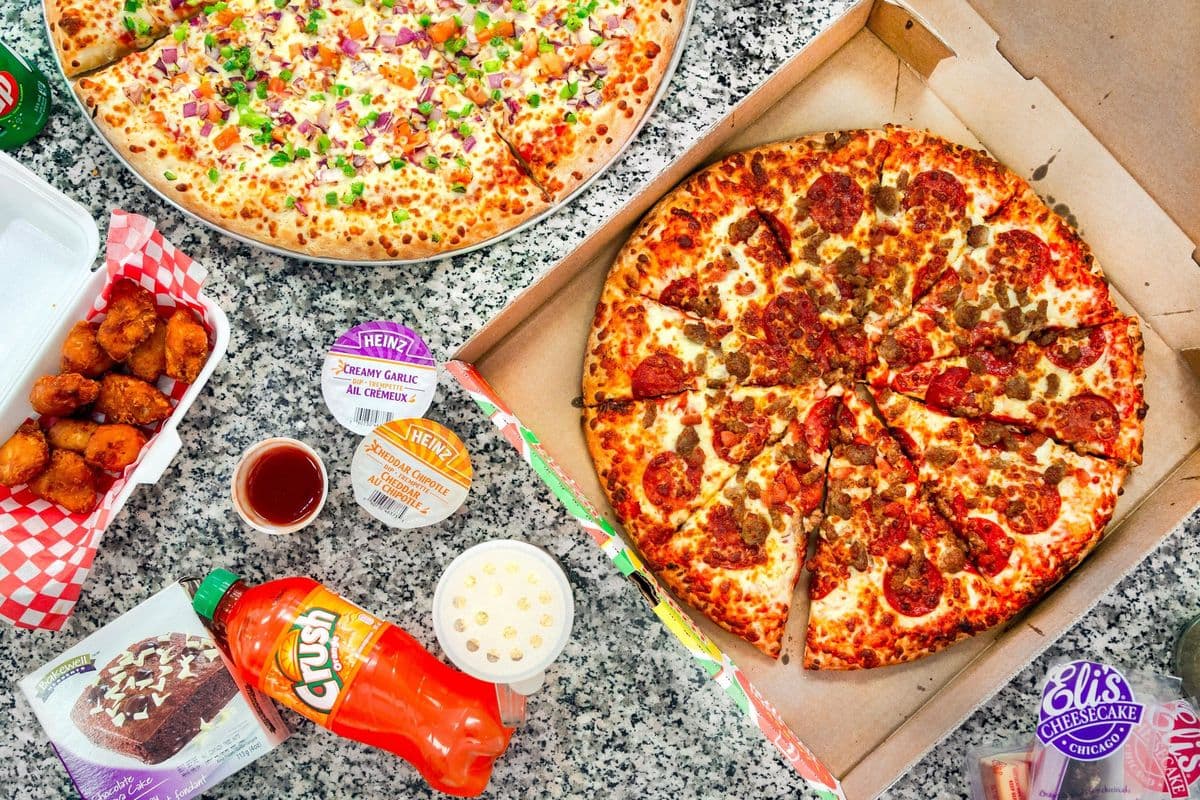Pizza (M)and Wings(10) Special