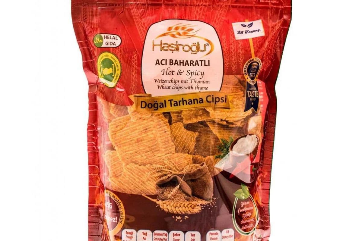HASIROGLU ACILI TARHANA CIPSI Tarhana Cips Hot 450G