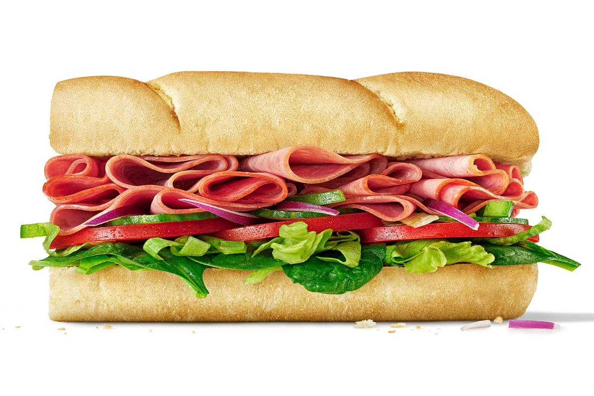 6" Cold Cut Combo Sub (360 Cals)