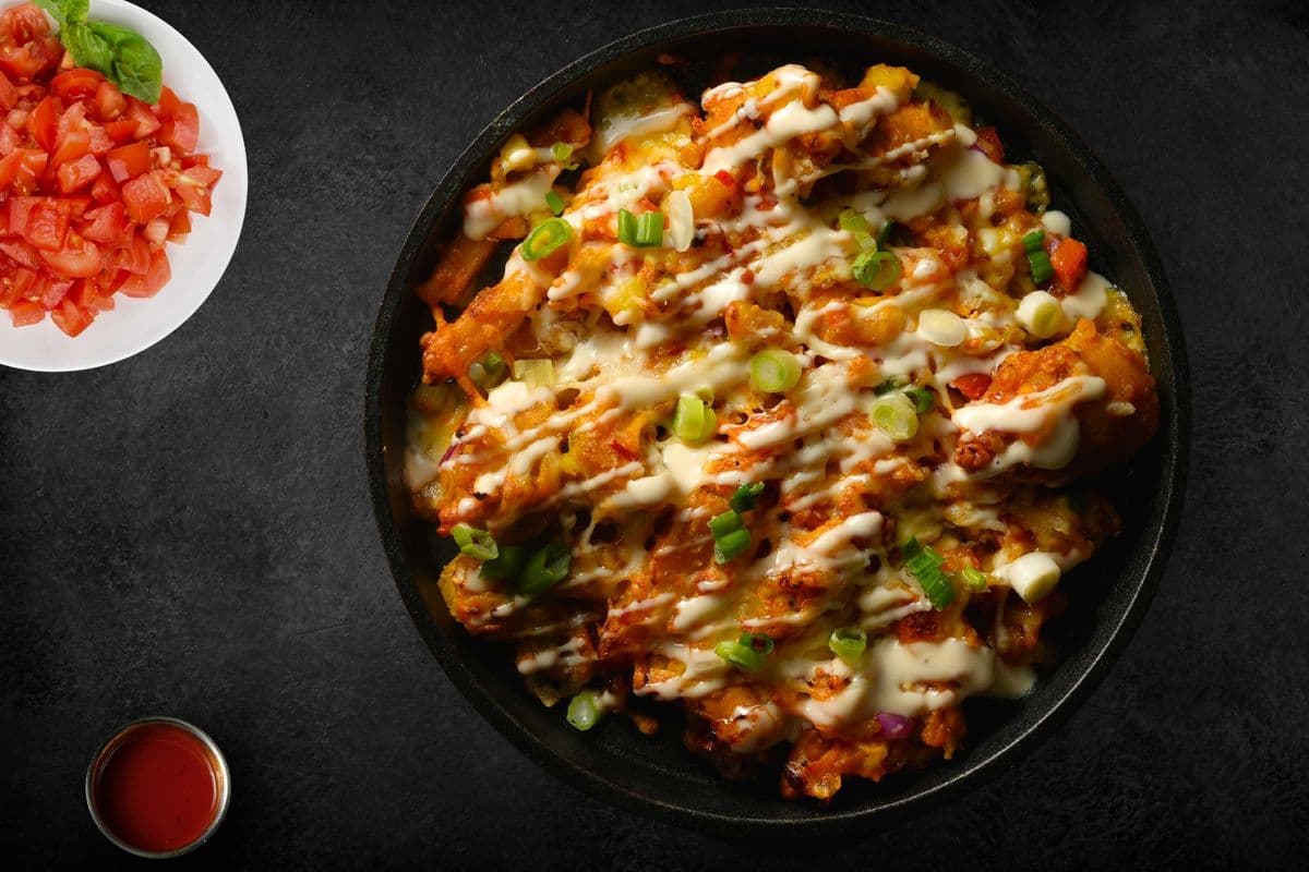 Vegetable Samosa Poutine
