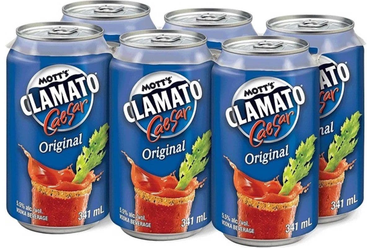 Mott's Clamato Caesar (6 Cans) (6 x 341 mL)