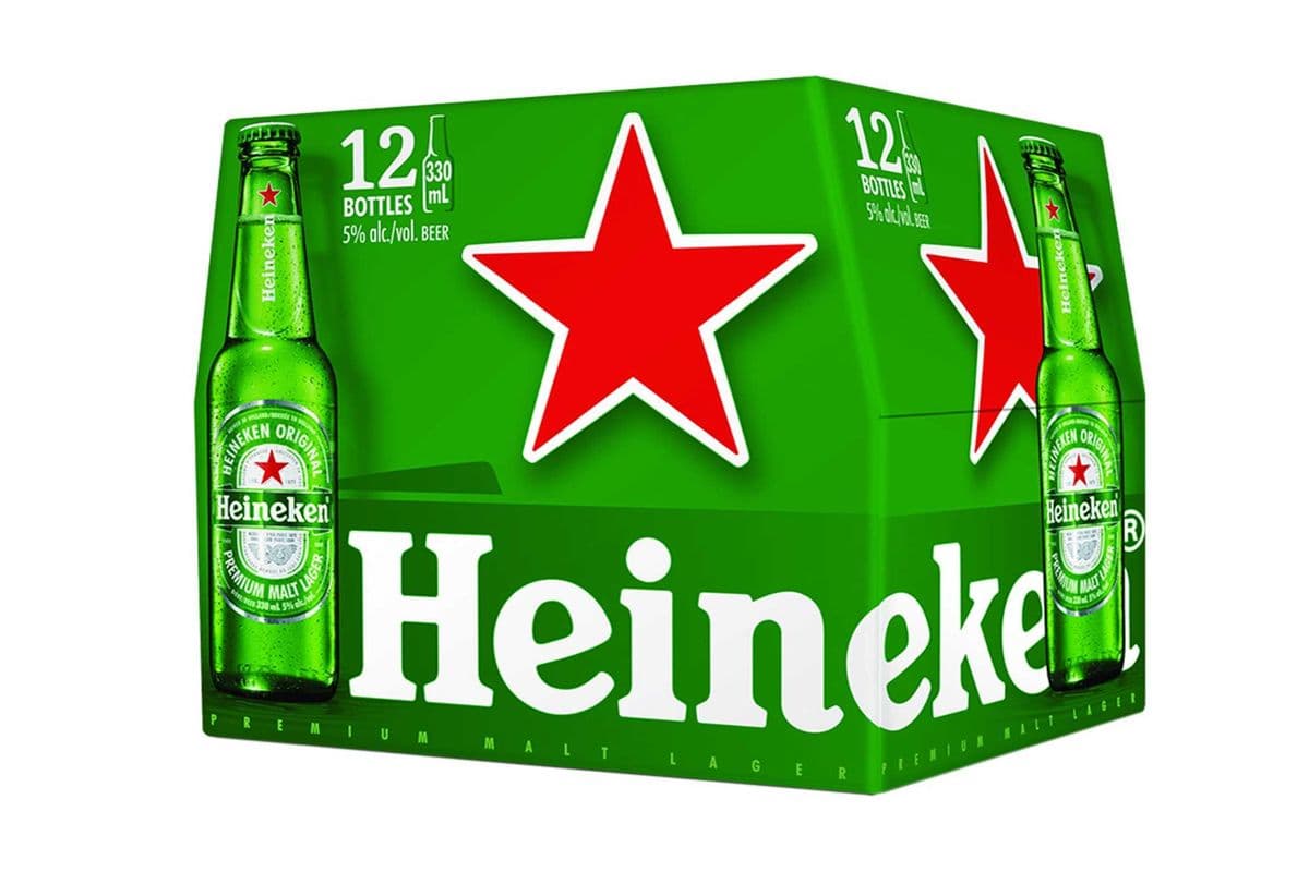 Heineken BEER 12 BOTTLES (12 x 330ML)