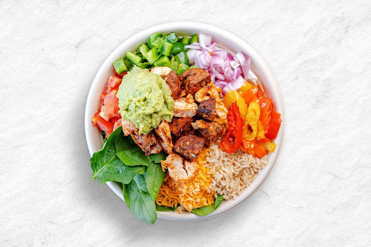 Small - Ancho Chicken and Black Bean Rice Bowl (320 Cals)