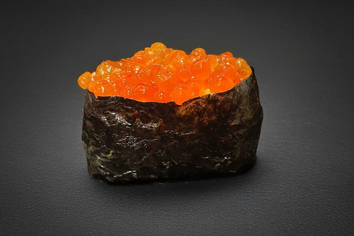 Ikura Nigiri (Salmon roe)