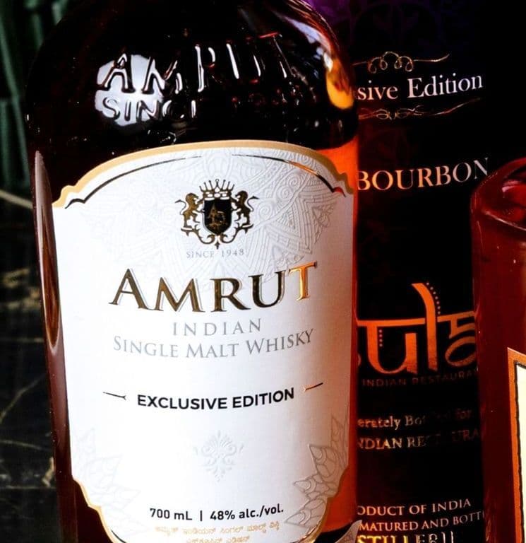 Sula Indian Single Malt Whisky from Amrut (40% ABV)