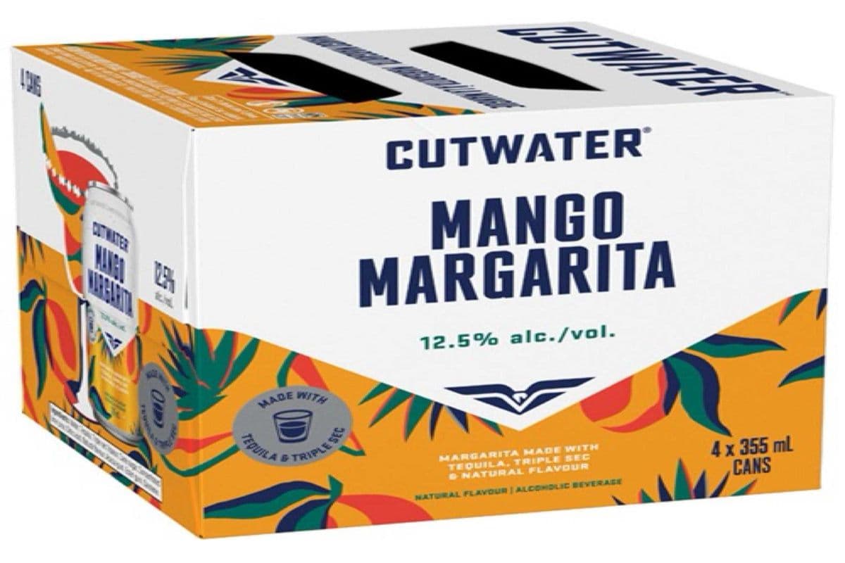 CUTWATER MANGO MARGARITA 4X355ML (1 x 355ML)