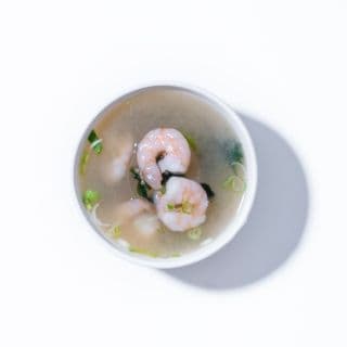SHRIMP & CRAB SOUP / SOUPE MISO AUX CREVETTE & GOBERGE