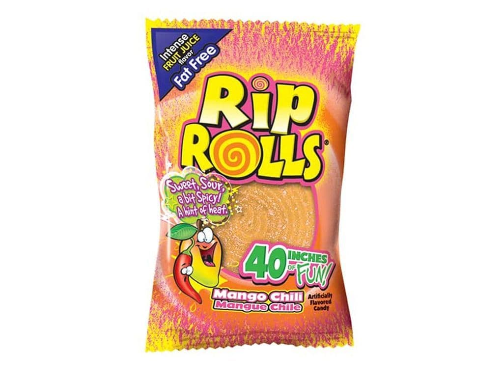 Rip Rolls Mango Chili Sour Candy