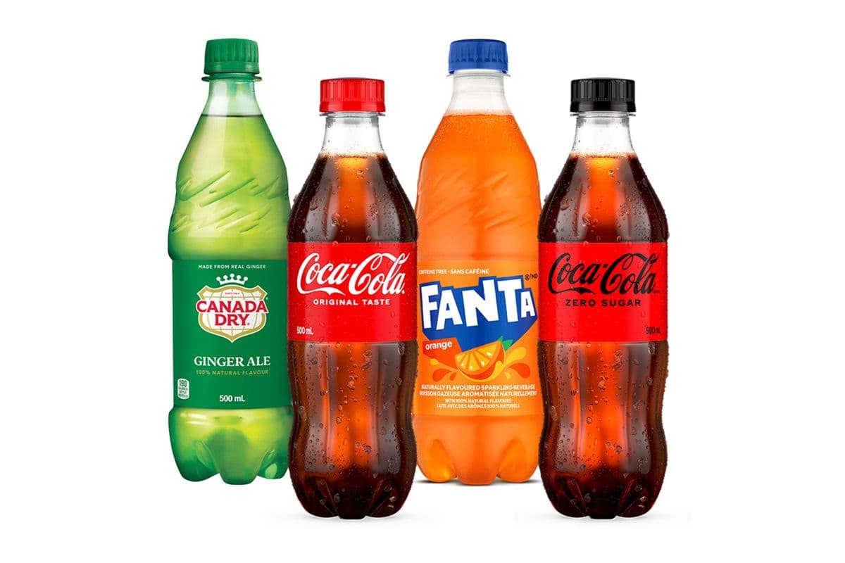 4 Select Beverages (500 ml Bottles)