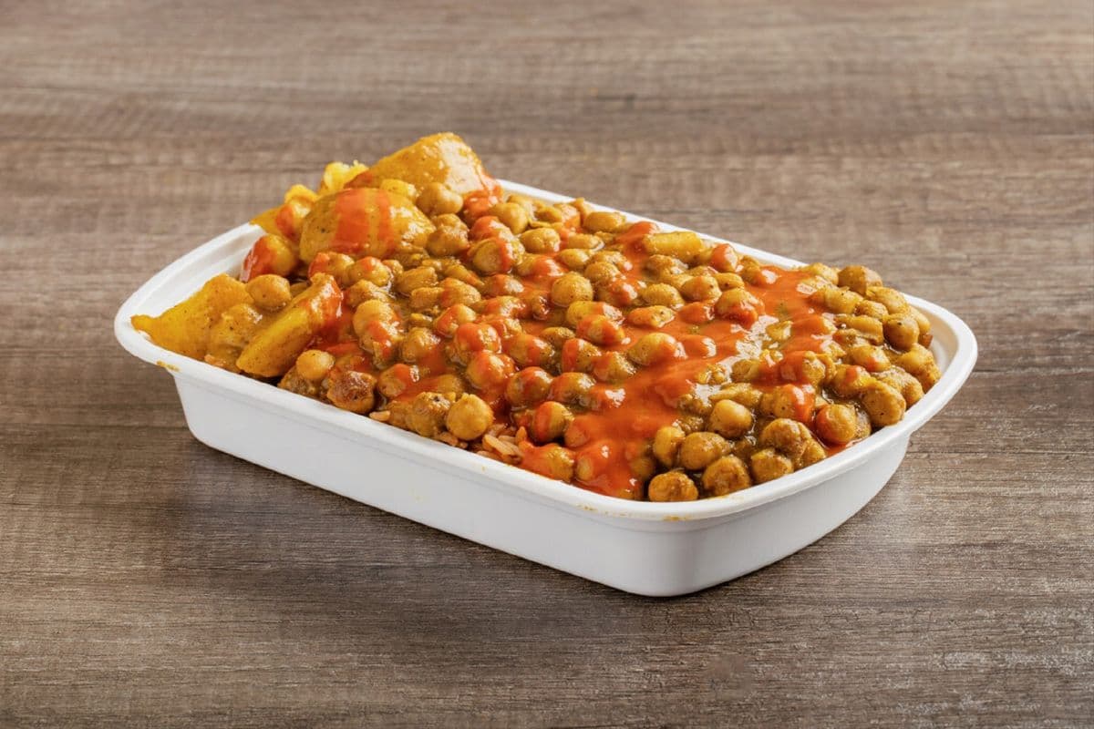 Curry Chicken with Rice and Peas (Small)