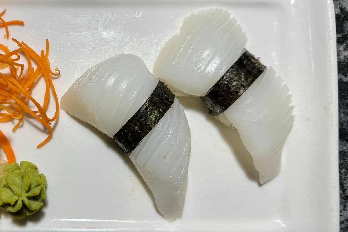 Ika (Squid) Nigiri