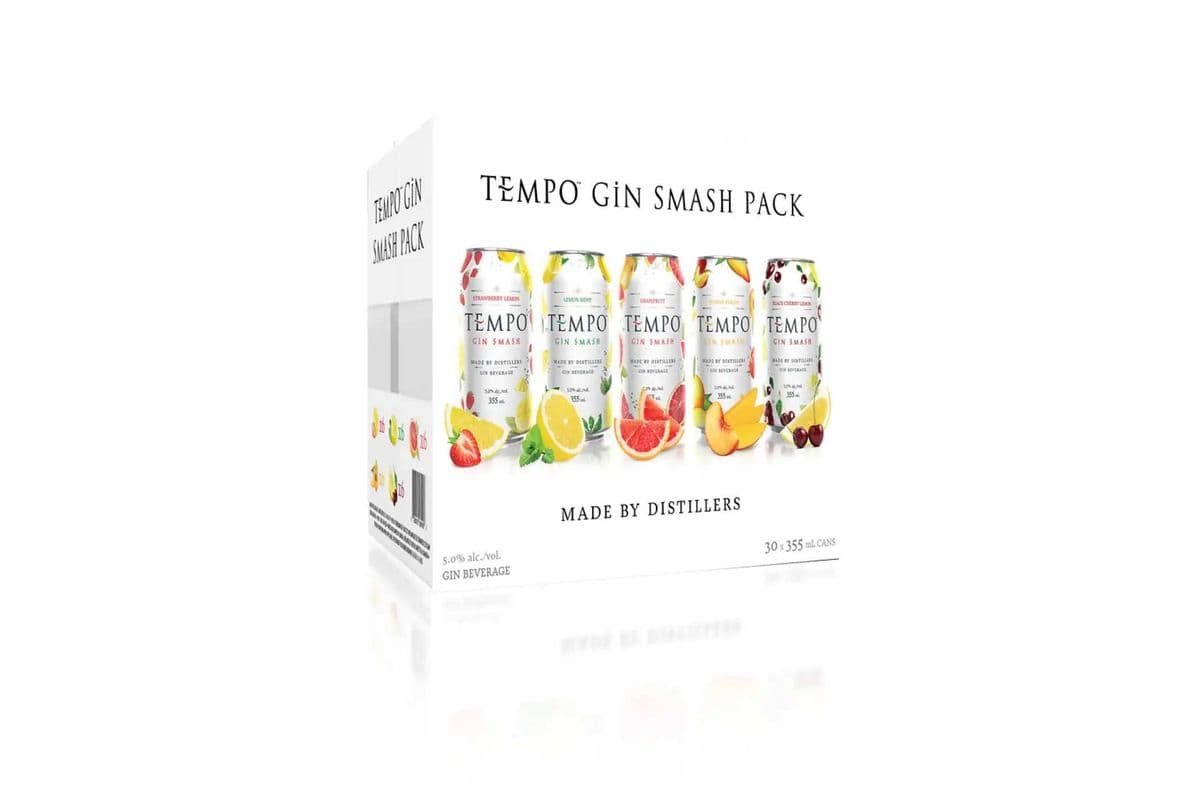 Tempo Gin Smash Mixer (30 x 355 ml Cans)
