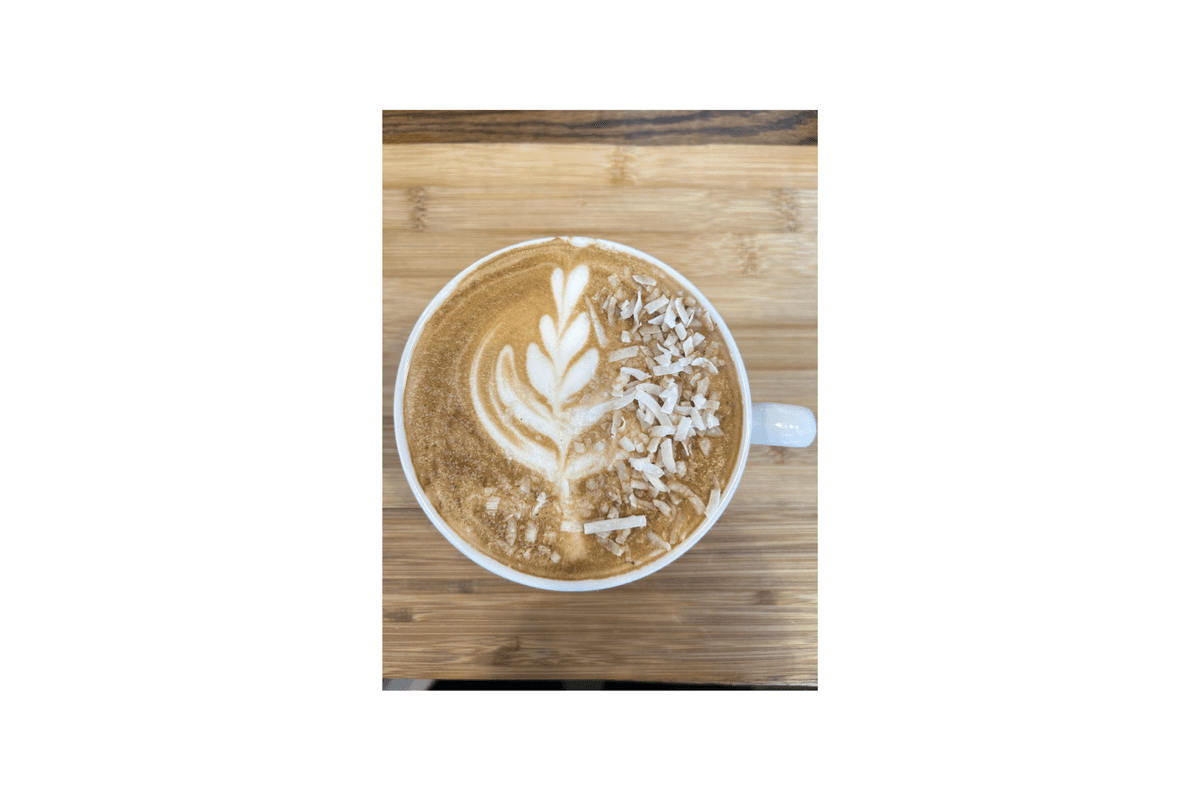 Large Pistachio Coconut Latte