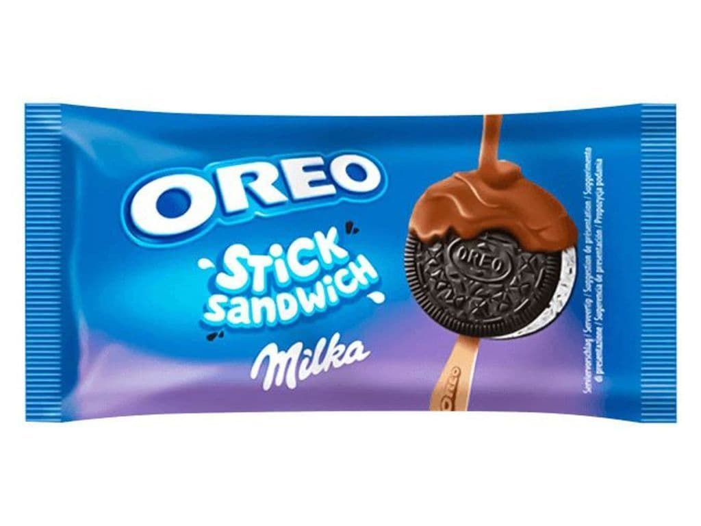 Oreo Milka Stickwich