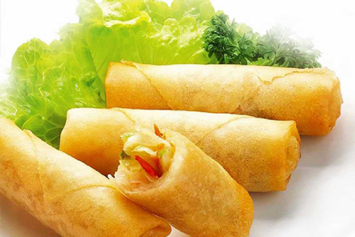 Vegetable Spring Rolls(4 pcs) (4 pcs)