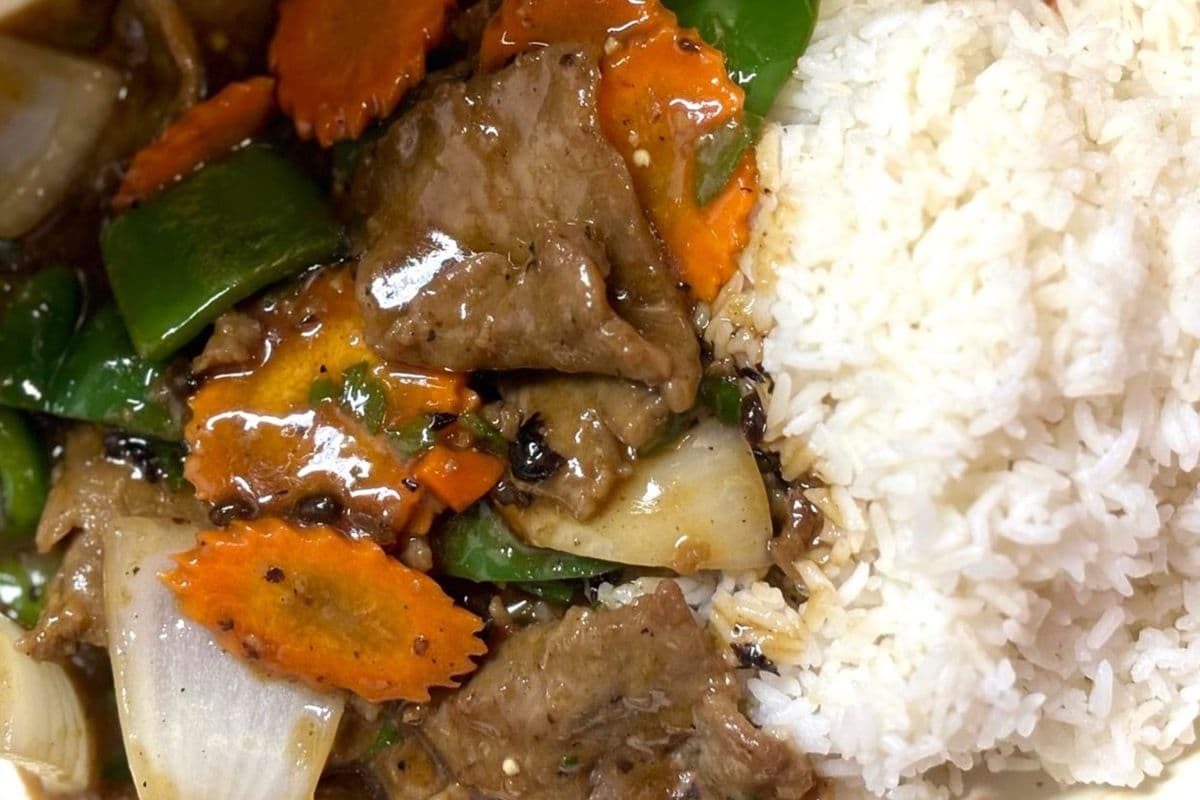 Beef with Black Bean Sauce