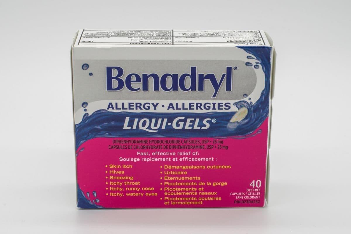 Benadryl Allergy Capsules
