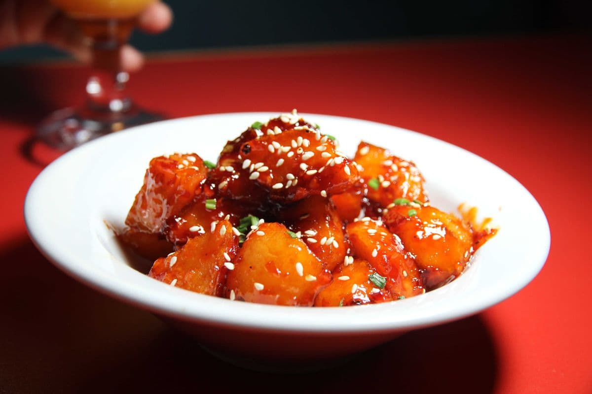 Honey Chilli Potato (Gluten-Friendly) (Dairy-Free)