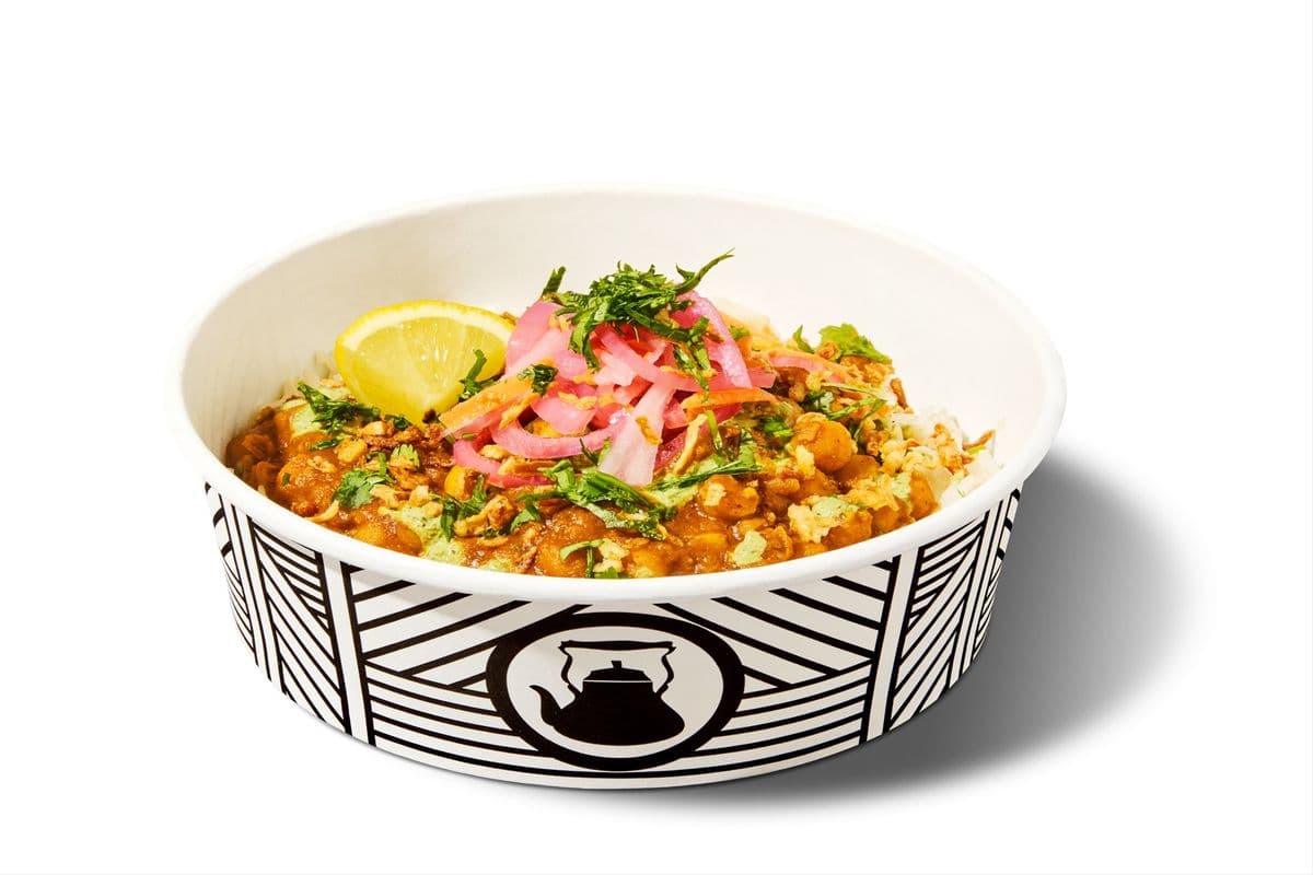 Chana Masala Bowl (397 Cal)