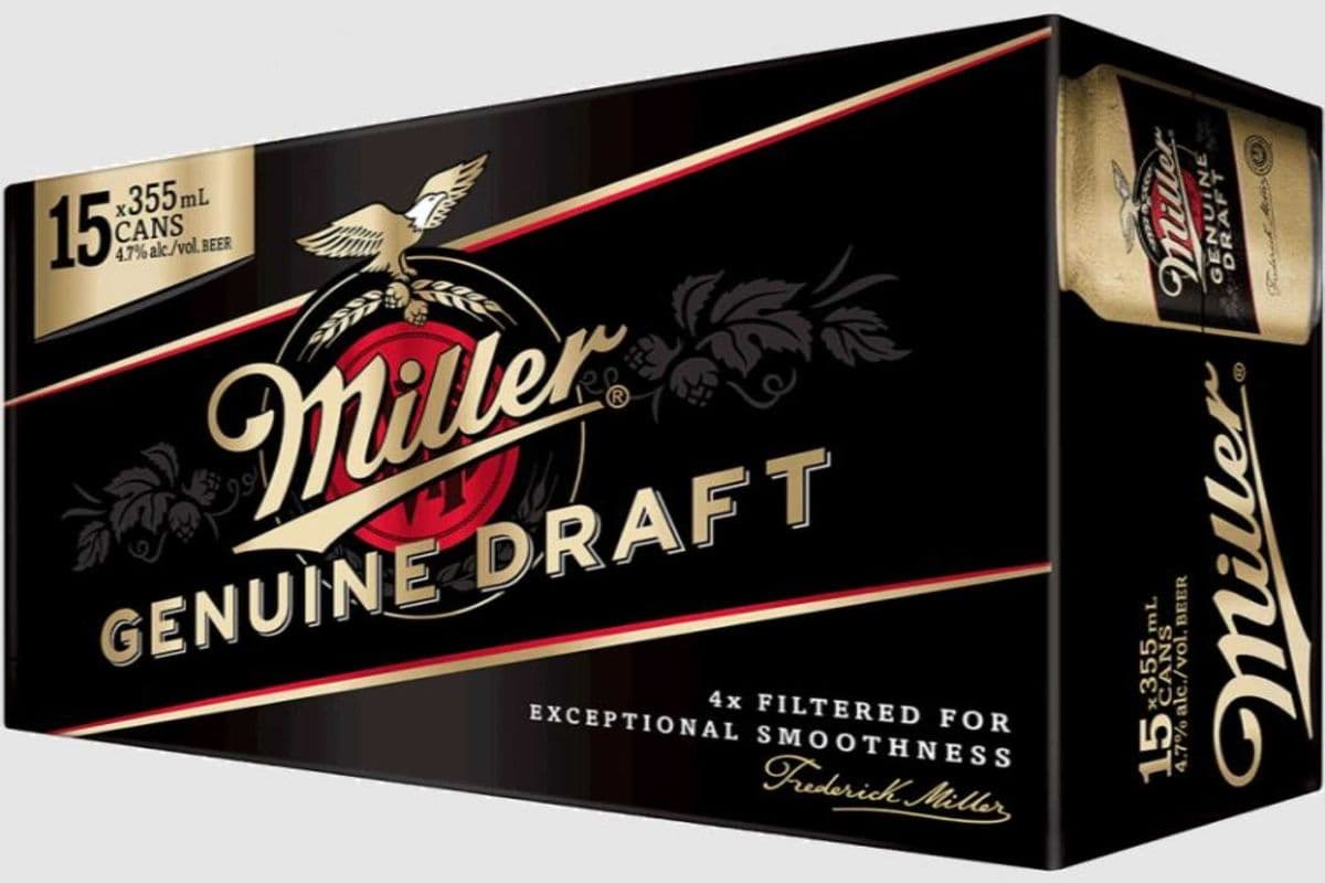 Miller Gen Draft 15 Cans (15 x 355 ml)