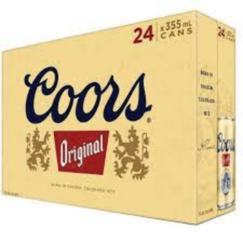 COORS ORIGINAL 24 CANS (24 x 355 ml Cans)