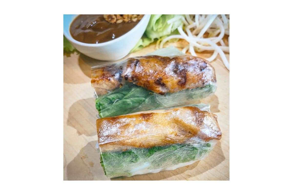 A3. Marinated Pork Salad Roll