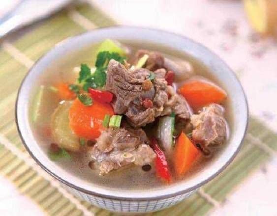 Soupe d'agneau spéciale / Special Lamb Soup