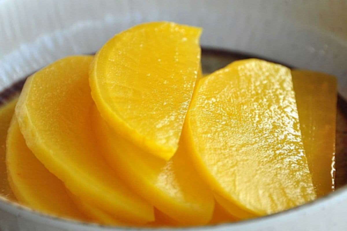 Yellow radish