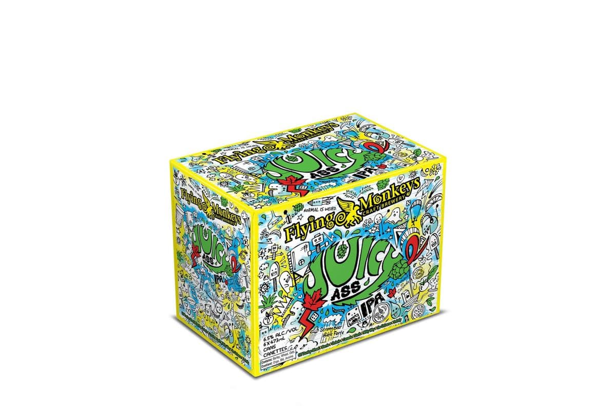 Flying Monkeys Juicy Ipa (6 x 473 ml Can)