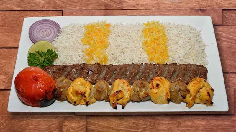 Bakhtiari Kebab Dish (Yaas Loghme)