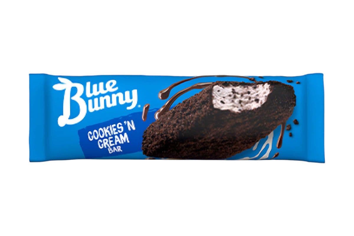 Blue Bunny Cookies And Cream Bar (118ml) (240 Cal)