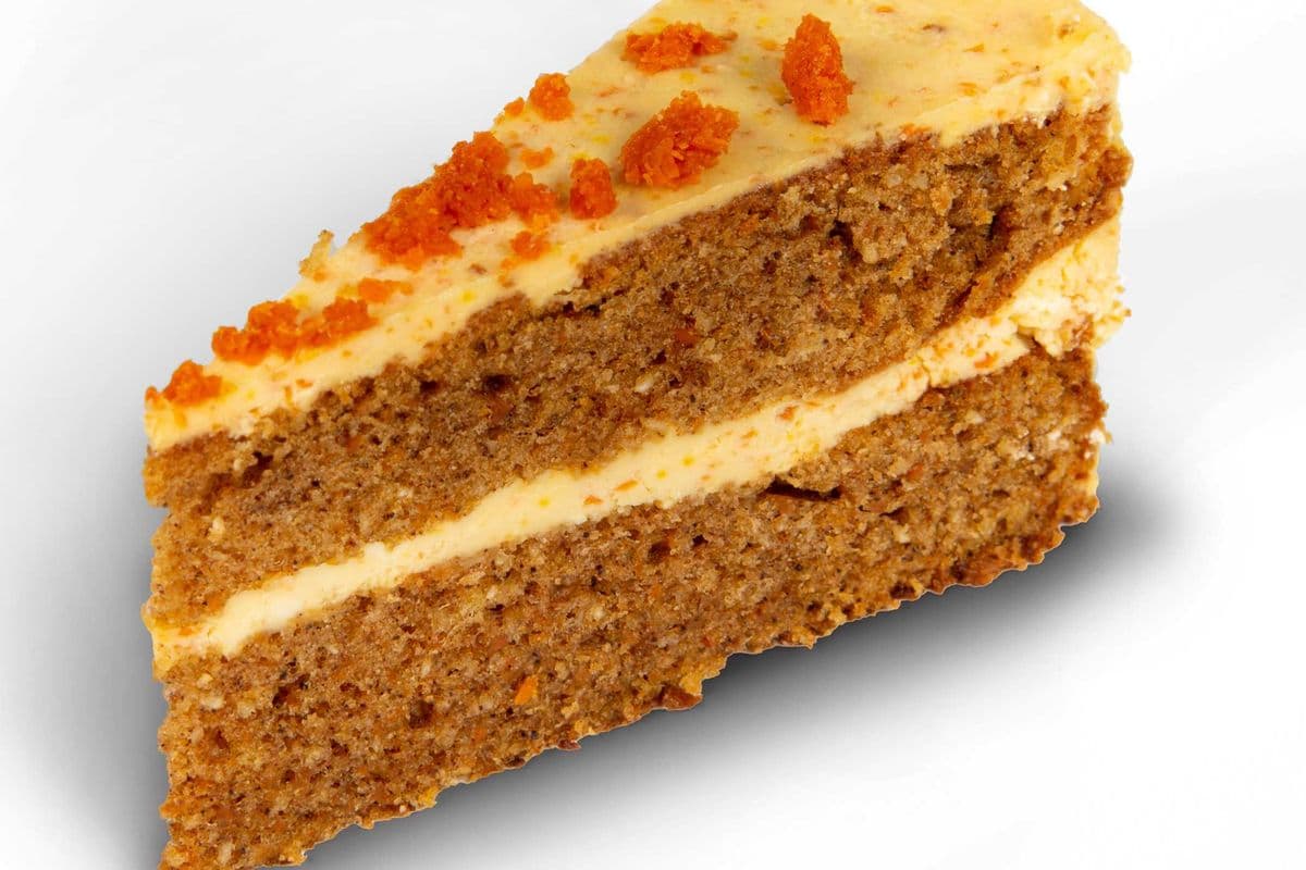 Carrot Halwa Cake (508 Cal)