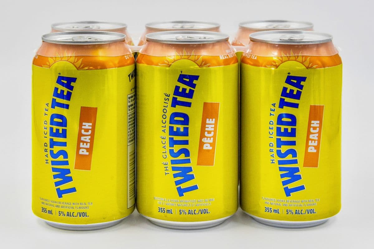 Twisted Tea Peach (6 pack) (6 x 355ml)