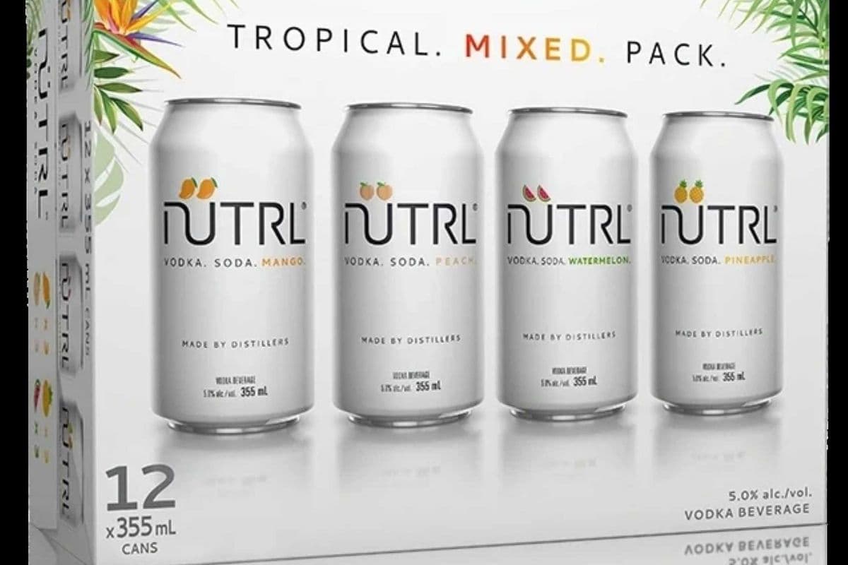 NUTRL TROPICAL MIXER 12pk (12 x 355ML)