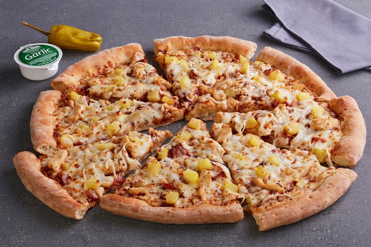 10" Hawaiian BBQ Chicken Pizza