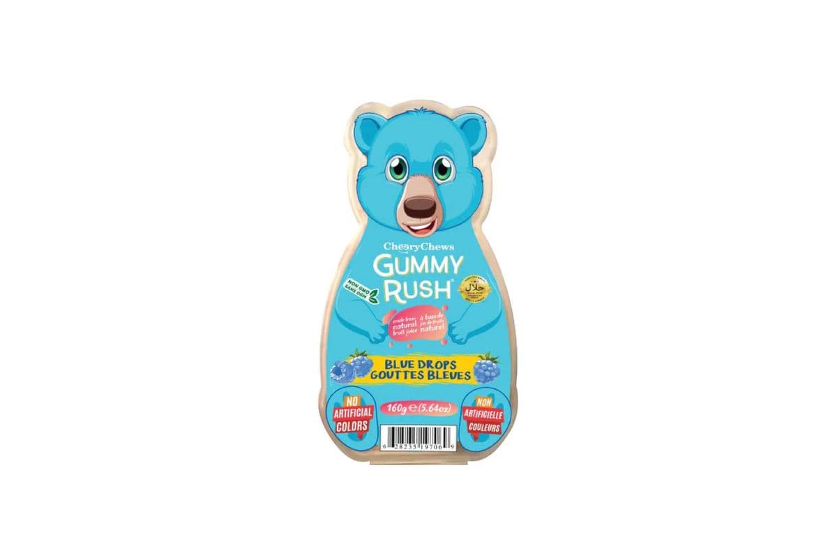 The Gummy Rush Bear Tub Blue Drops (160GM)