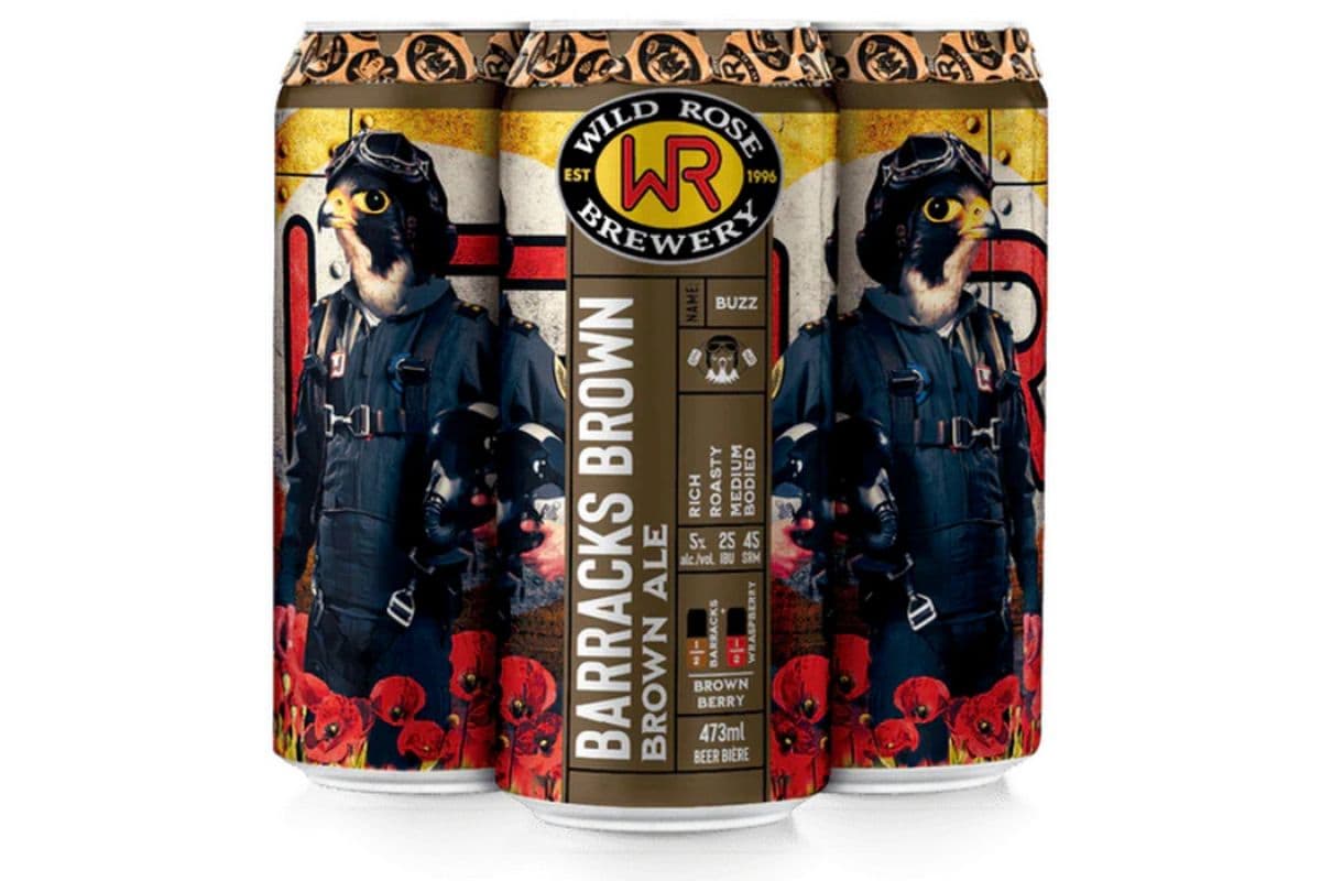 Wild Rose Barracks Brown (4 x 473 ml Can)