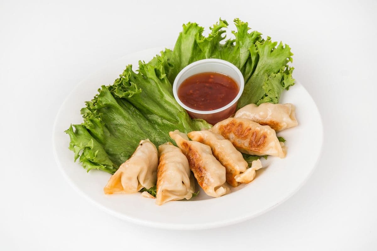 Pork and Kim Chi Gyozas
