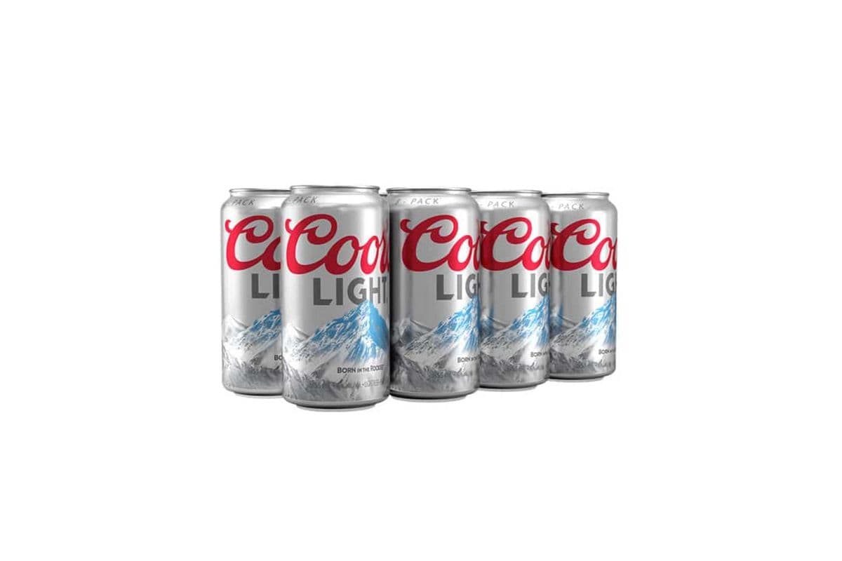Coors Light 8 Pack Cans (8 x 355 ml Cans)