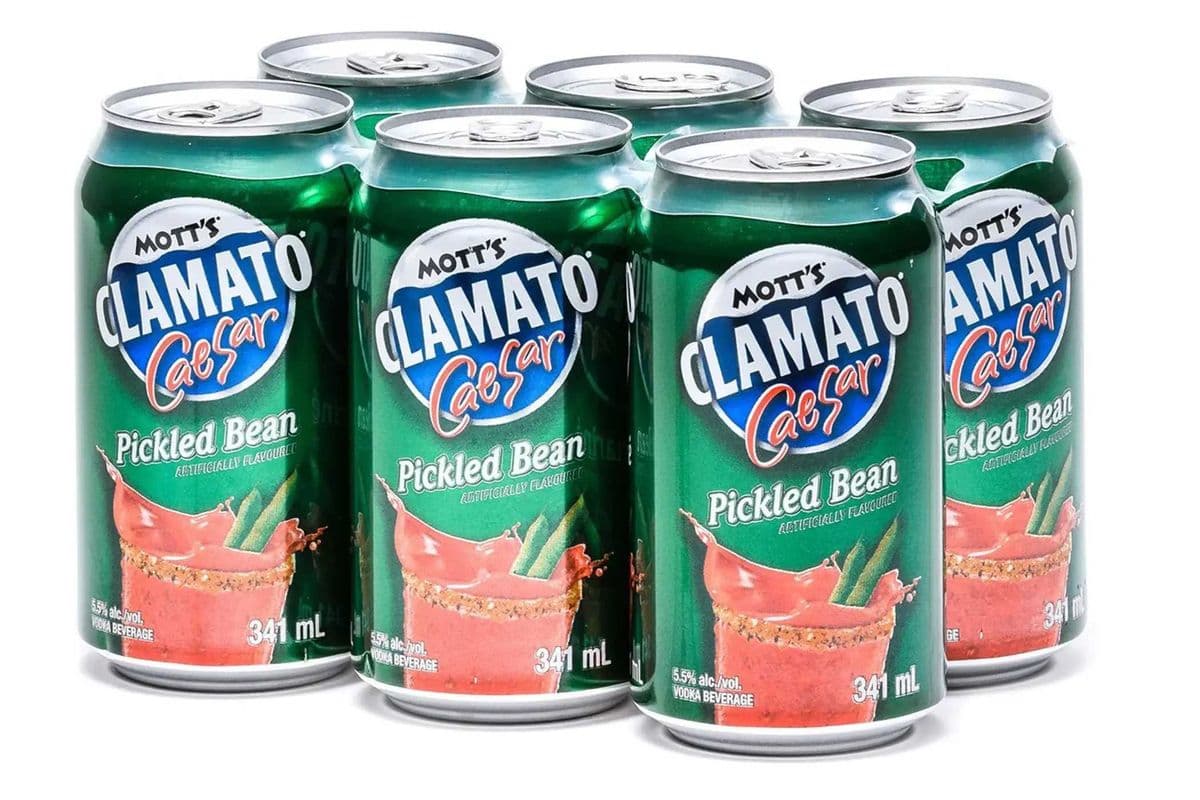 Mott's Caesar Pickled Bean (6 x 341ml Can)