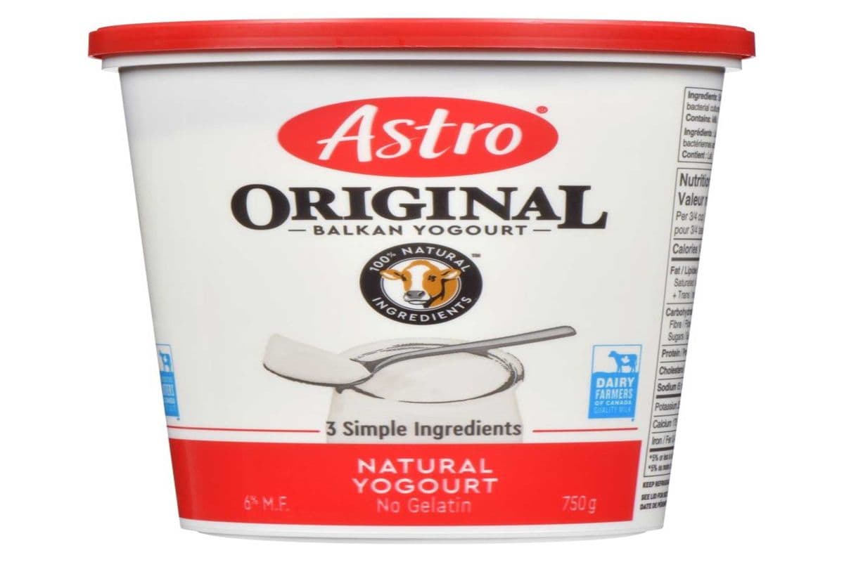Astro yogurt 6%natural (140 Cal)