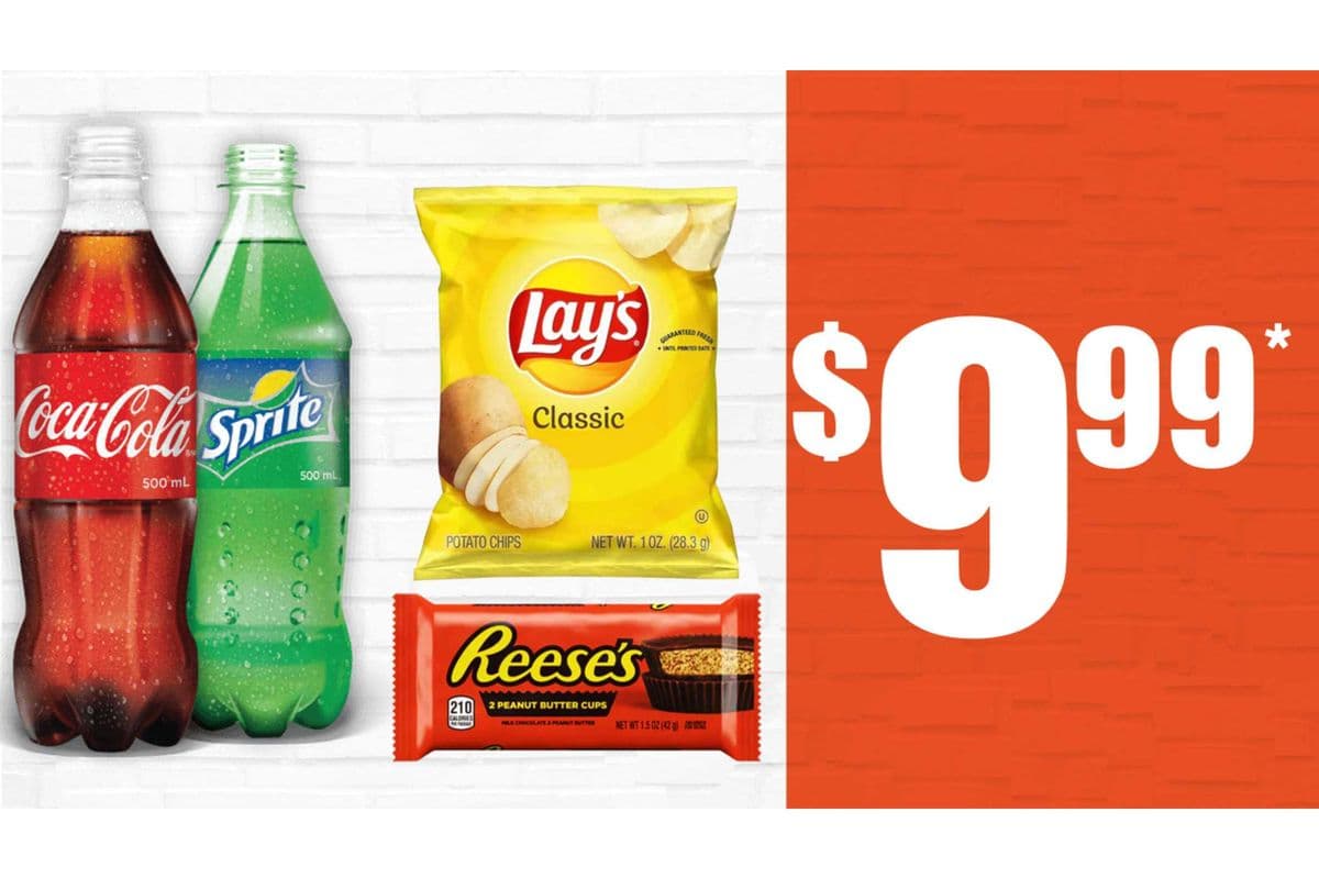 1 Small size Chips + 1 500ml Pop Drink + 1 Reg size Chocolate Bar