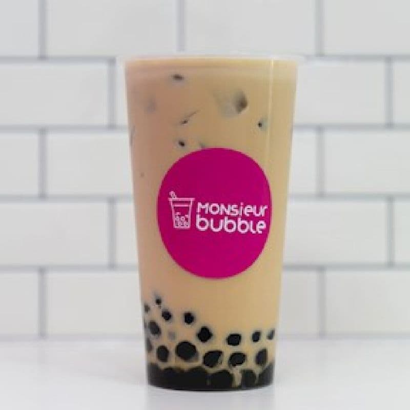 Grand bubble thé noir au lait