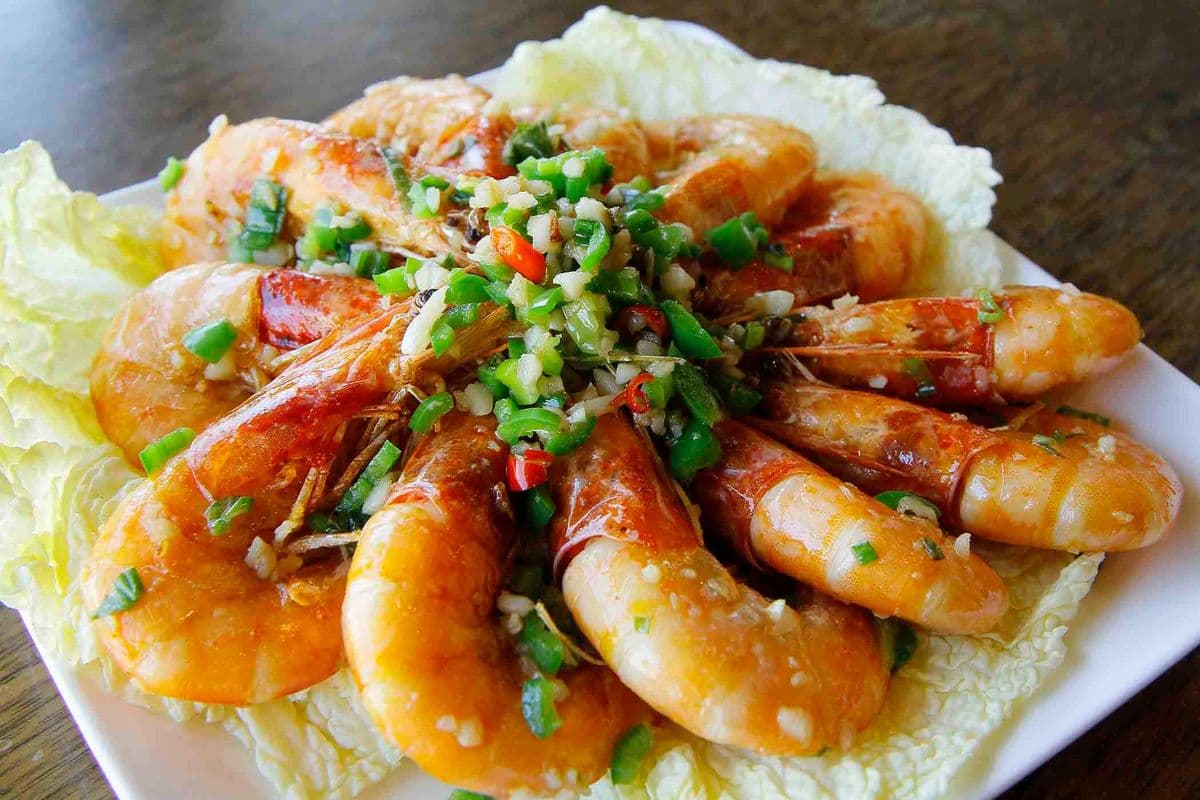 Deep Fried Shrimps with Salted Hot Pepper 椒鹽蝦