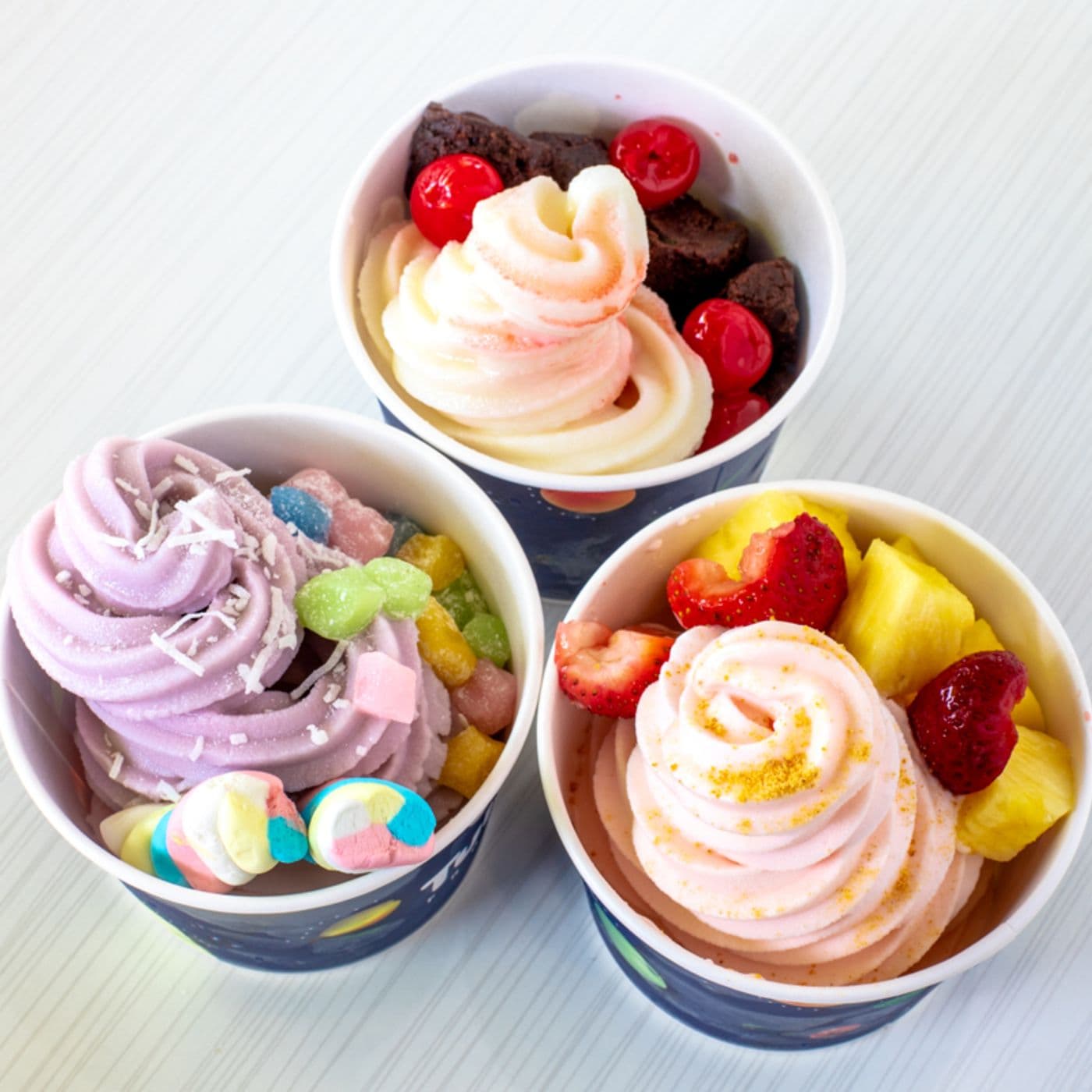 Tutti Frutti Frozen Yogurt